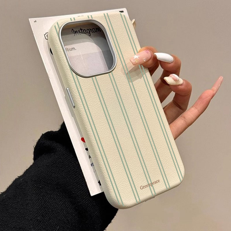 The Green Stripe Lichee Patter - огляд і ціна Phone Cases Green