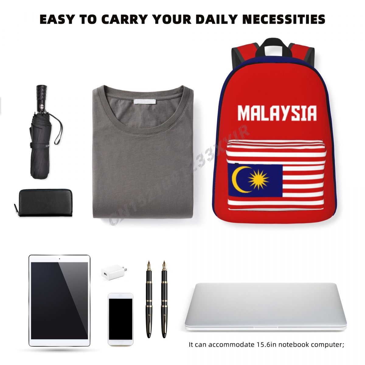 Unisex Backpack Malaysia Flag  - огляд і ціна Phone Cases Malaysia