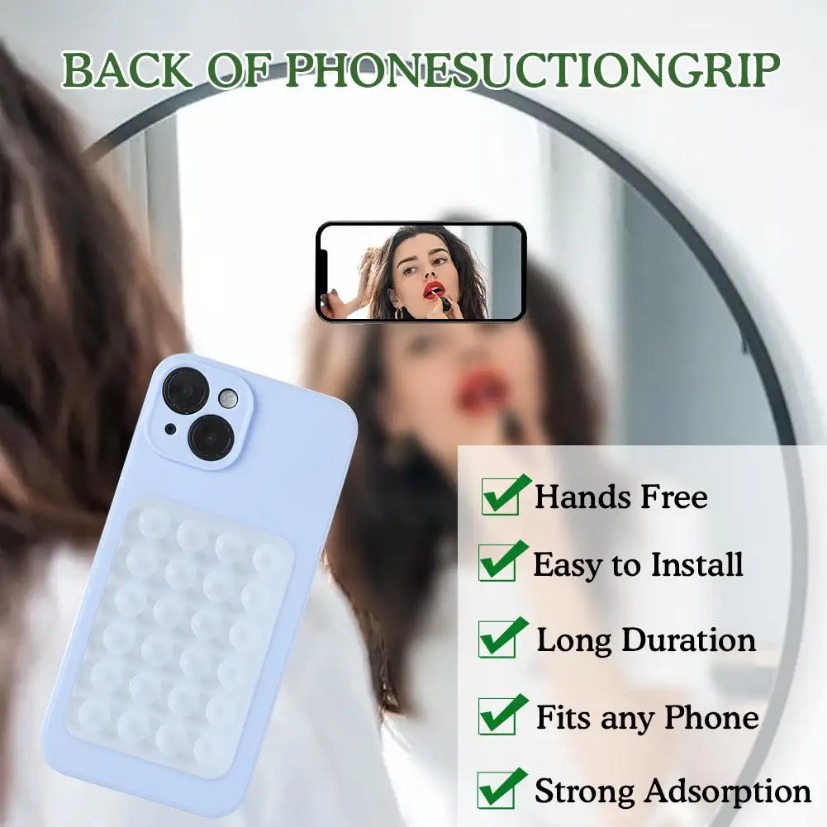 Silicone Suction Phone Holder  - огляд і ціна Phone Cases Popular