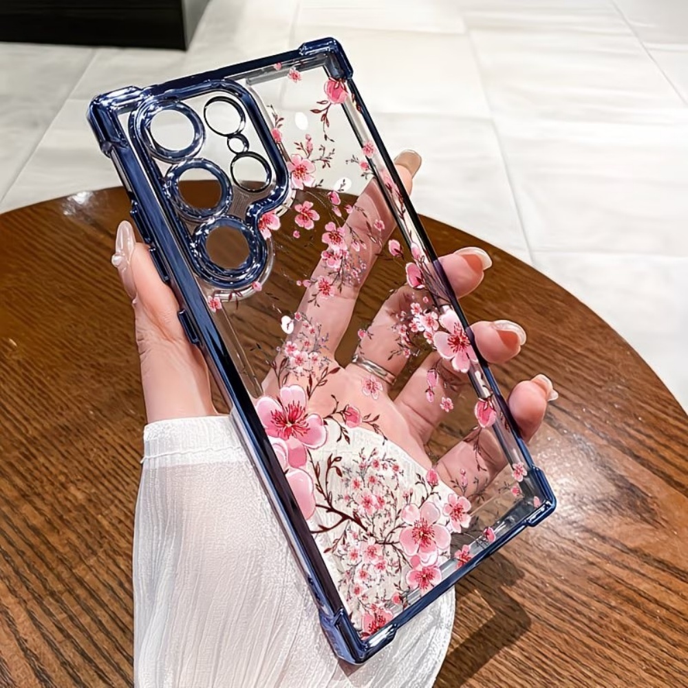 Cherry Blossom Electroplated F - огляд і ціна Phone Cases Samsung S24