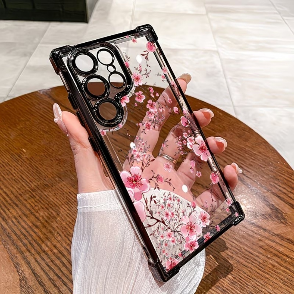 Cherry Blossom Electroplated F - огляд і ціна Phone Cases Samsung S24
