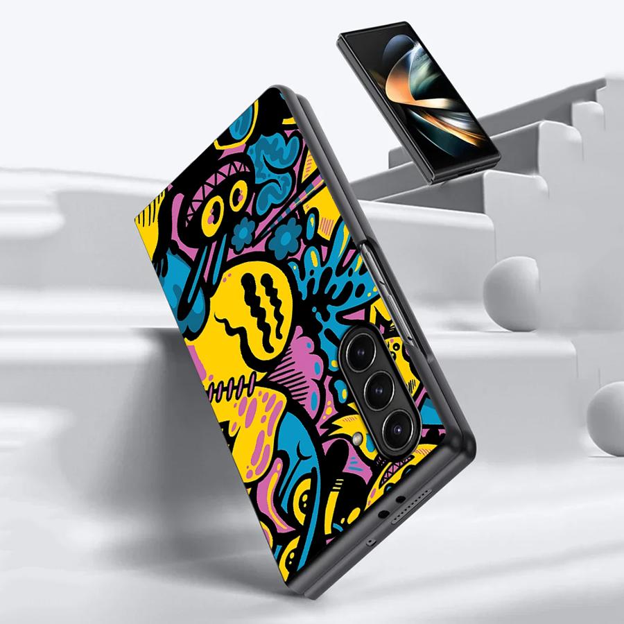 Cartoon Graffiti Design Case f - огляд і ціна Phone Cases Z Fold 5