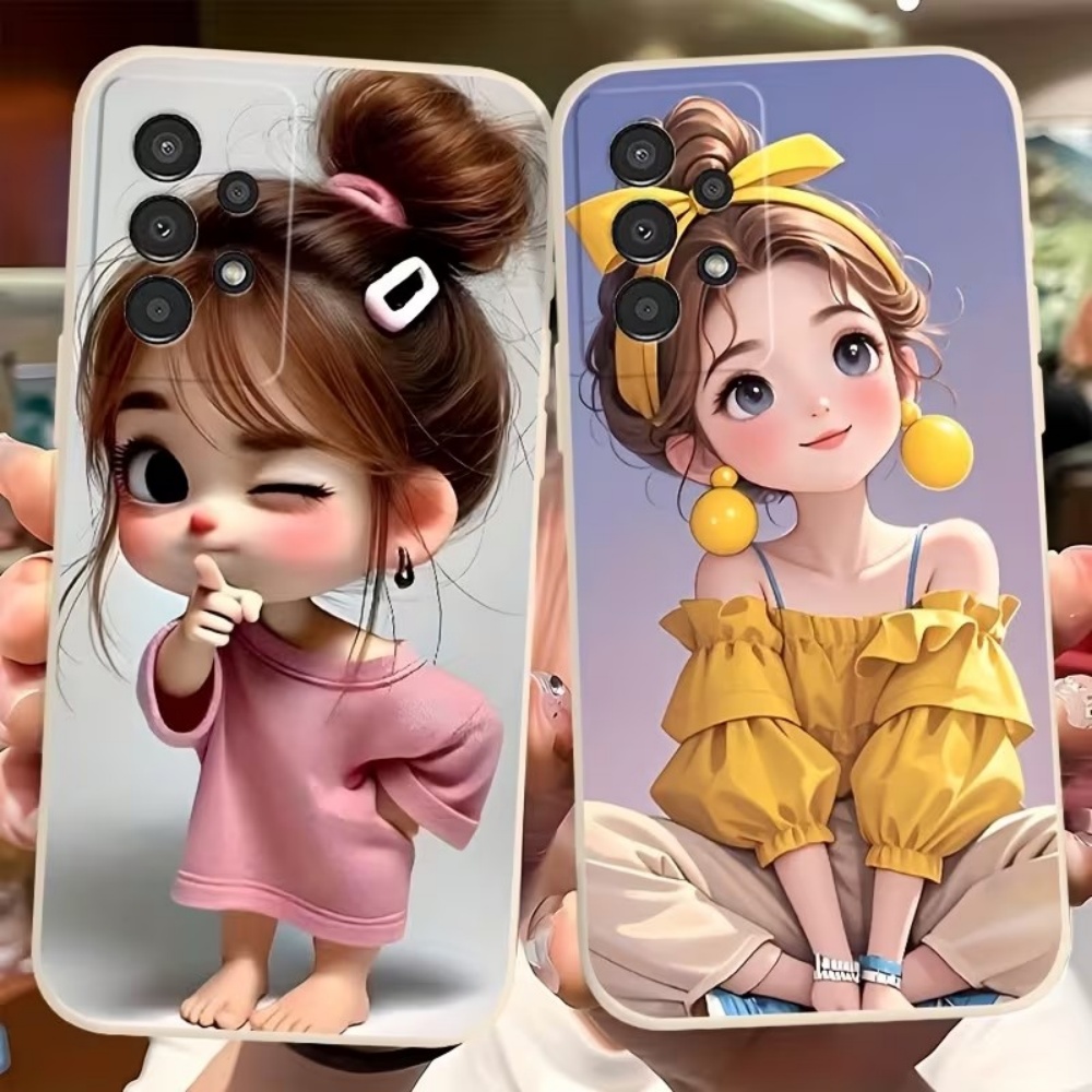Cute Cartoon Girl Pattern Desi - огляд і ціна Phone Cases For Girls