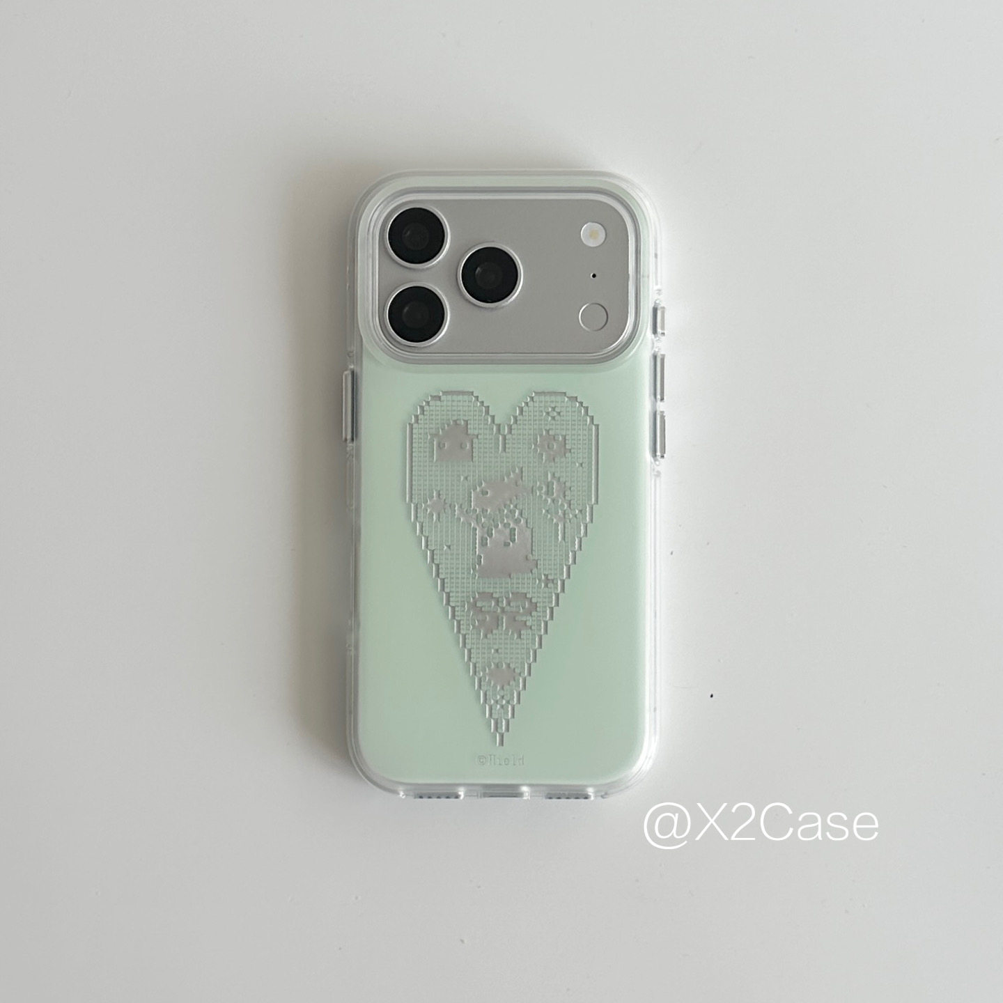 Korean Ins niche green love pi - огляд і ціна Phone Cases Green