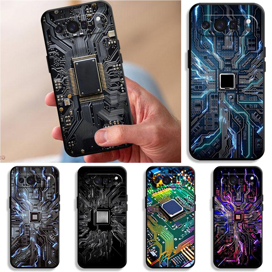 Retro Circuit Board Funda Phon - огляд і ціна Phone Cases Pixel 9A