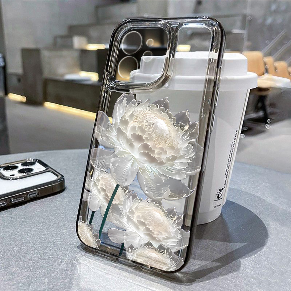Lotus Flower Transparent Phone - огляд і ціна Phone Cases Dior