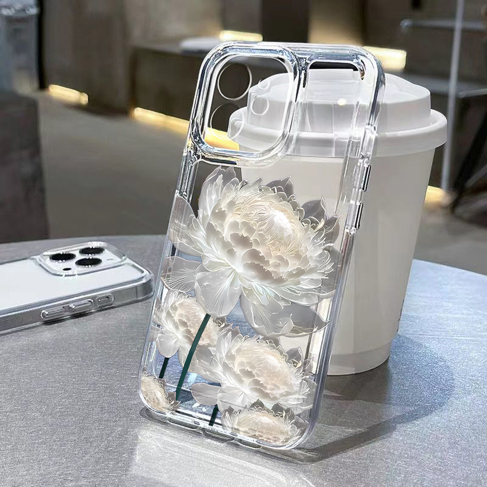 Lotus Flower Transparent Phone - огляд і ціна Phone Cases Dior