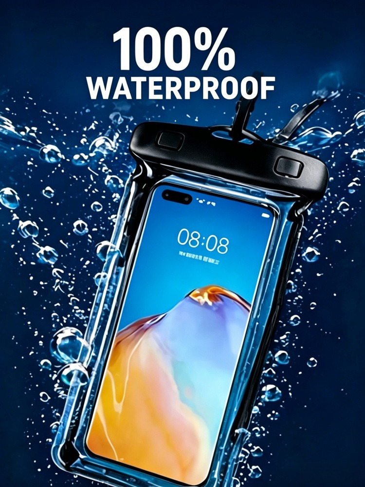2-piece Waterproof Phone Pouch - огляд і ціна Phone Cases Beach