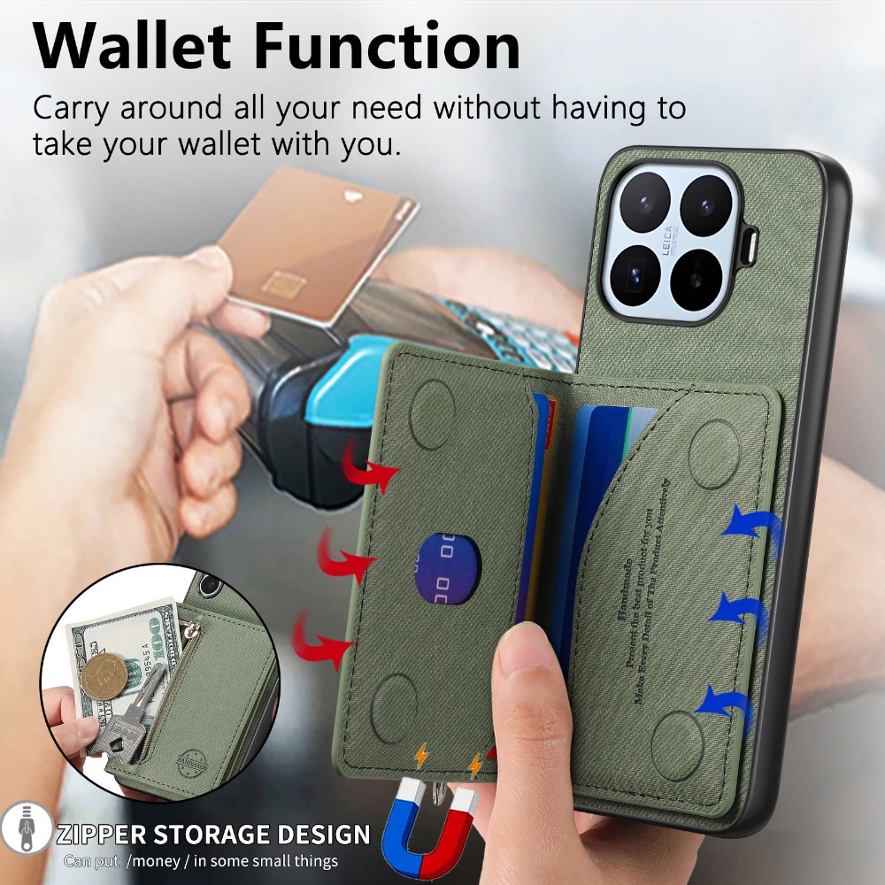 For Xiaomi 17T Pro 5G 2026 Car - огляд і ціна Phone Cases With Wallet On Back